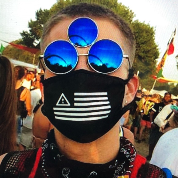 Third eye sunglasses rave festival psychedelic - Picture 5 of 14